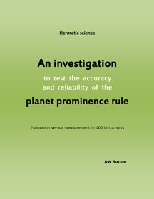 Planet Prominence Rule Investigation